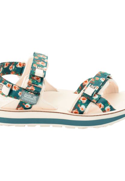 Outfresh Deluxe Sandaal W Jack Wolfskin Groenblauw Over De Hele Collectie