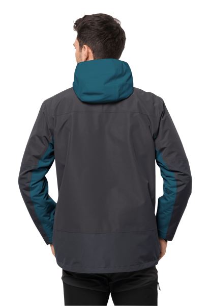 Jack Wolfskin Dna Tundra 3in1 Jas M Blauwe Koraal Collecties