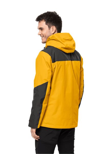 Jack Wolfskin Jasper 3in1 Jack M Merk Burly Geel Xt
