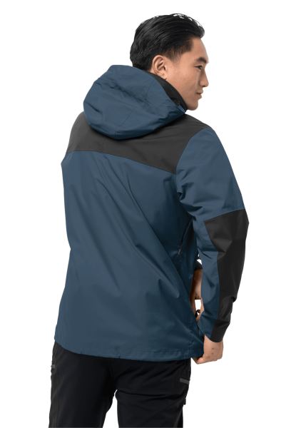 Donderblauw Jack Wolfskin Origin Jasper Flex Heren
