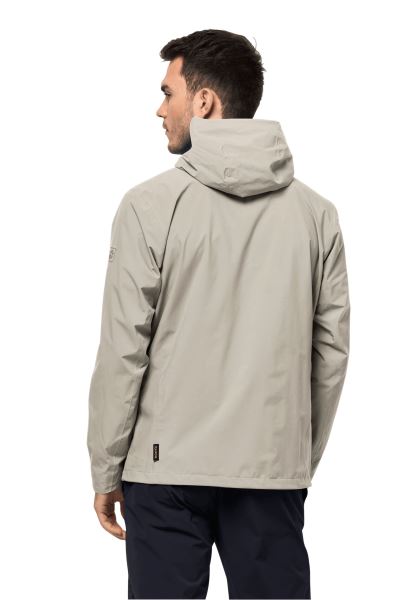 Best Pack & Go Shell M Jack Wolfskin Stoffig Grijs