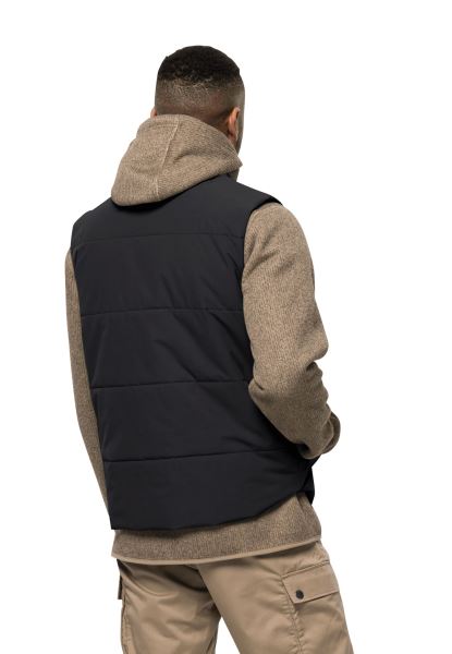 Merken Black Jack Wolfskin White Frost Vest M