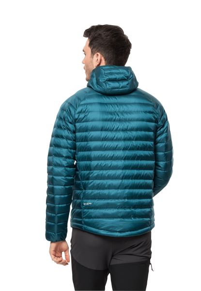 Blauwe Koraal Passamani Donzen Hoody M Jack Wolfskin Origins