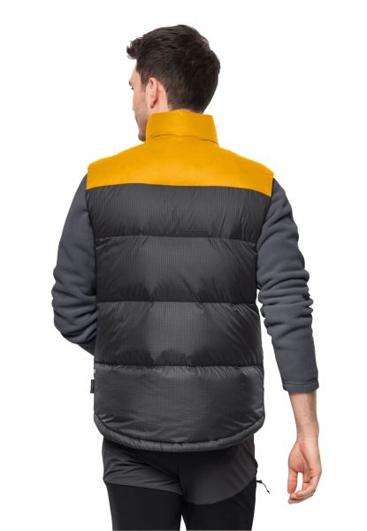 Fashion Dna Tundra Donsvest M Potig Geel Xt Jack Wolfskin