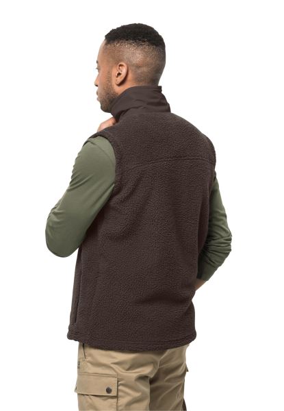 Best Kingsway Vest M Jack Wolfskin Donker Eiken
