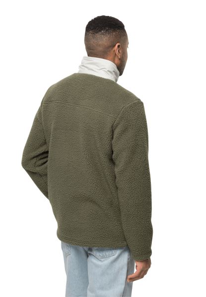 Stoffige Olijf Jack Wolfskin Kingsway Jas M Merken