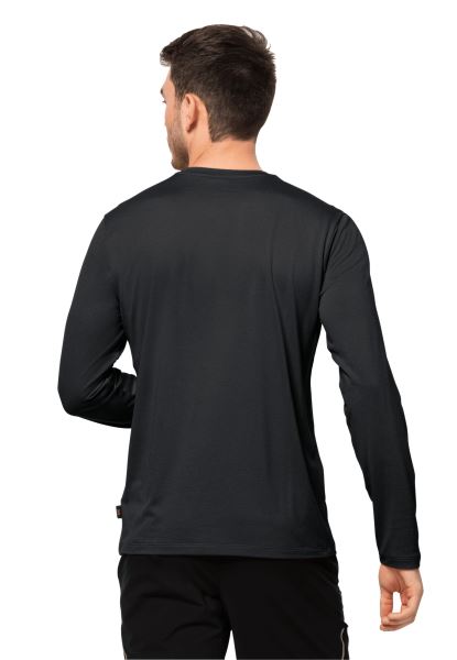 Herkomst Jack Wolfskin Black Sky Thermisch Ls T M