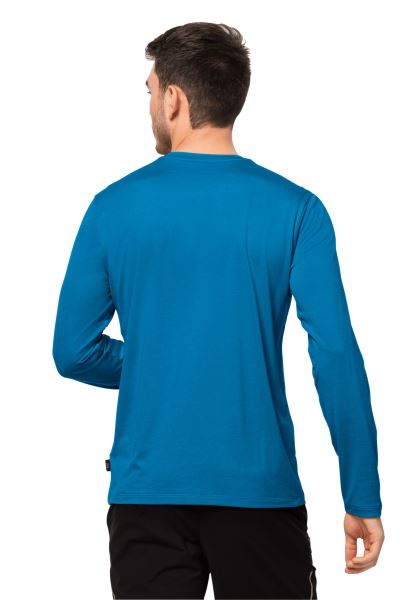 Merken Blue Pacific Sky Thermal Ls T M Jack Wolfskin