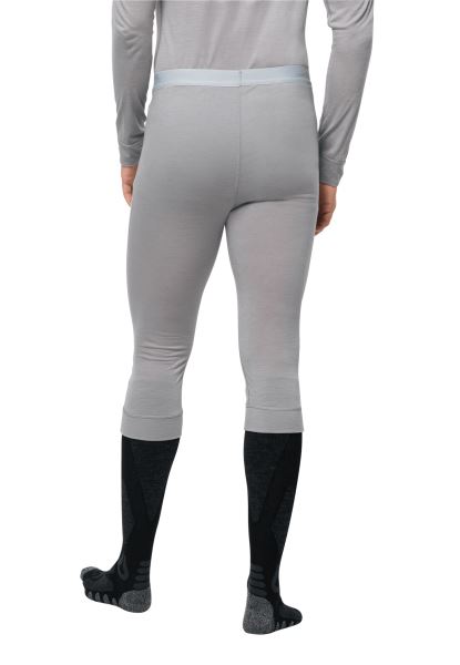 Middengrijze Gemêleerde Jack Wolfskin Origins Alpspitze Wollen Broek M