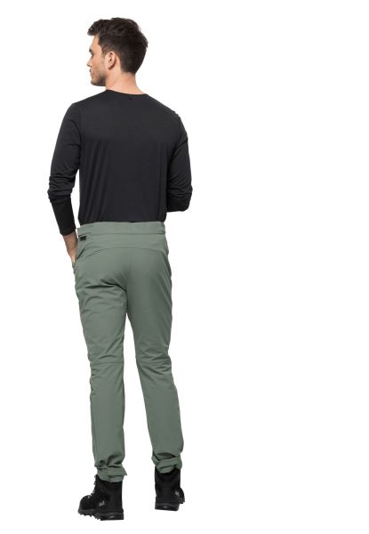 Jack Wolfskin Collecties Morobbia Broek M Hedge Green