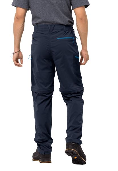 Activer Light Afritsbare Herenmode Jack Wolfskin Nachtblauw