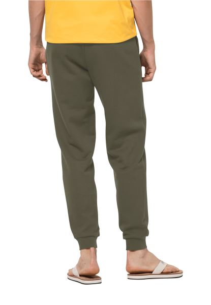 Best Dusty Olive Jack Wolfskin Essentiële Joggingbroek M