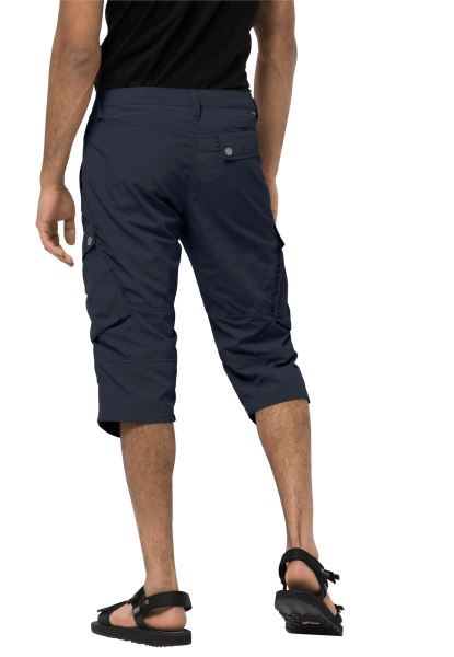 Jack Wolfskin Desert Valley 3/4 Broek M Night Blue Nieuw