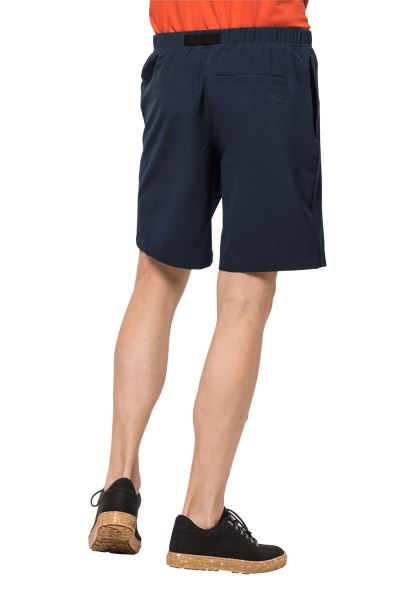 Nachtblauwe Lifestyle Zomershort Van Het Merk Jack Wolfskin