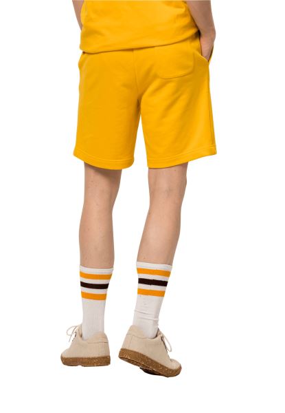 Burly Yellow Xt Brands Essential Sweatshort M Jack Wolfskin