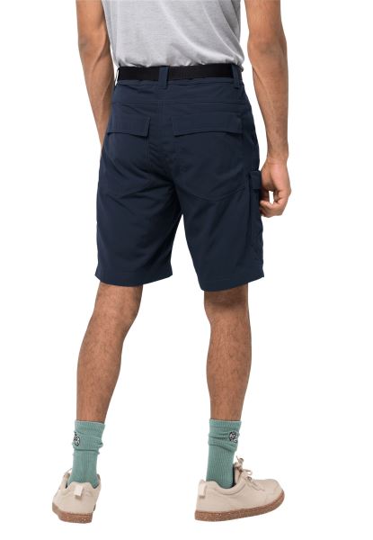 Jack Wolfskin Nachtblauwe Nieuwe Hoggar Korte Broek