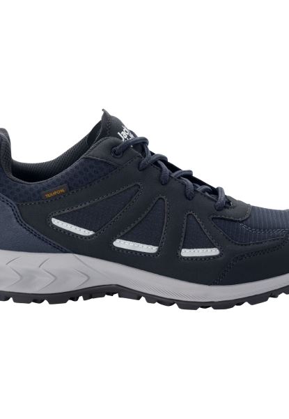 Bos 2 Texapore Laag M Jack Wolfskin Donkerblauw-rood Heet