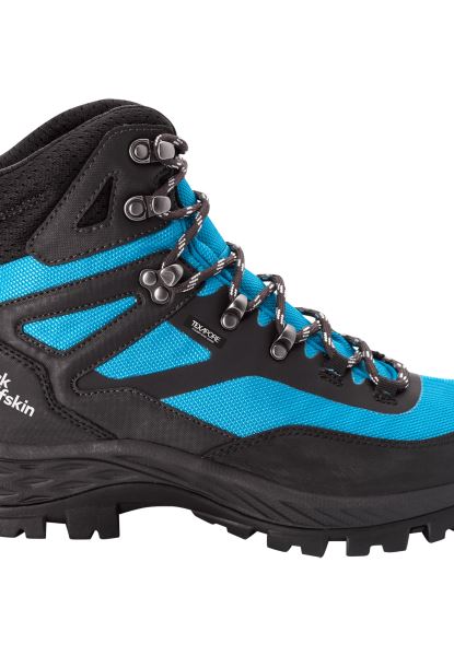 Blue-lime Jack Wolfskin Rebellie Gids Texapore Mid M Nieuw