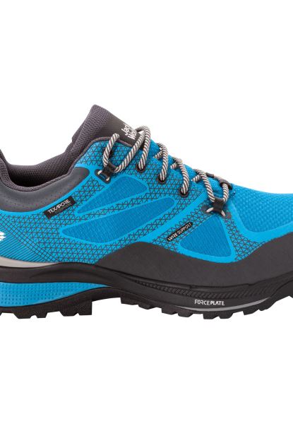 Blauw-limoen Force Striker Texapore Low M Origin Jack Wolfskin