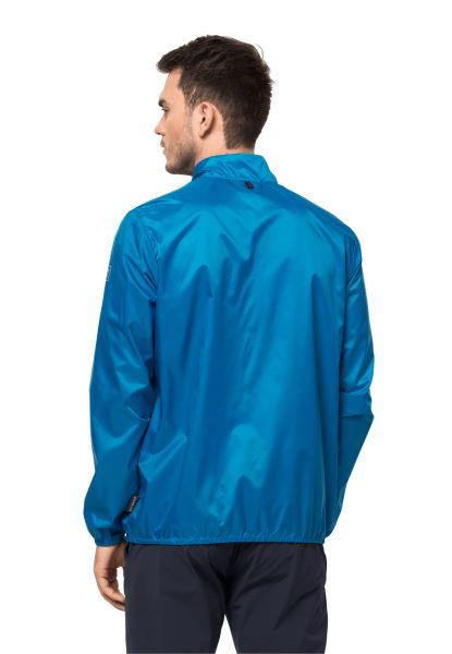 Collectie Jack Wolfskin Blauw Pacific Pack & Go Windshell M