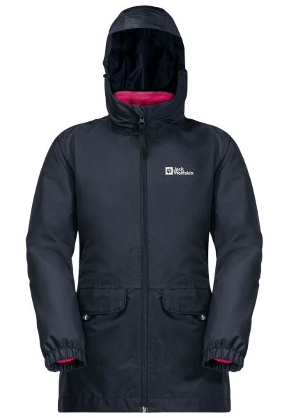 Nachtblauw Jack Wolfskin Velvy 3in1 Jack G Fashion