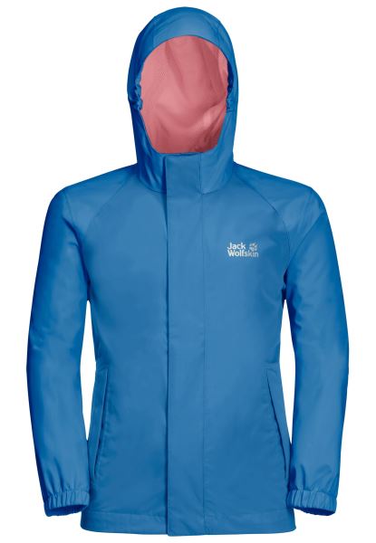 Golf Blauwe Tucan Jas Kinderen Nieuw Jack Wolfskin