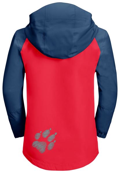Collectie Tucan Jacket Kids Peak Red Jack Wolfskin