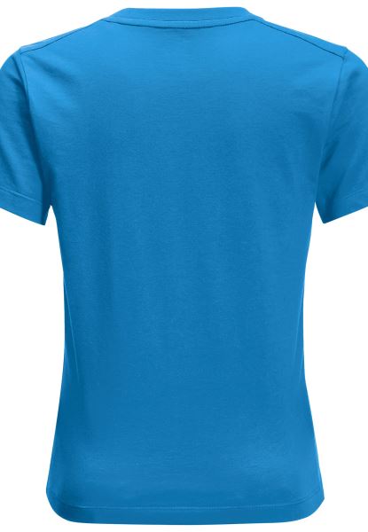 Jack Wolfskin Merk Wolf T K Origineel Hemelsblauw