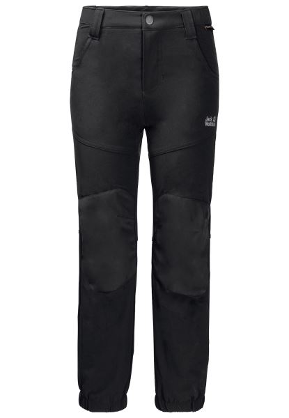 Boef Winterbroek Kids Jack Wolfskin Black Fashion