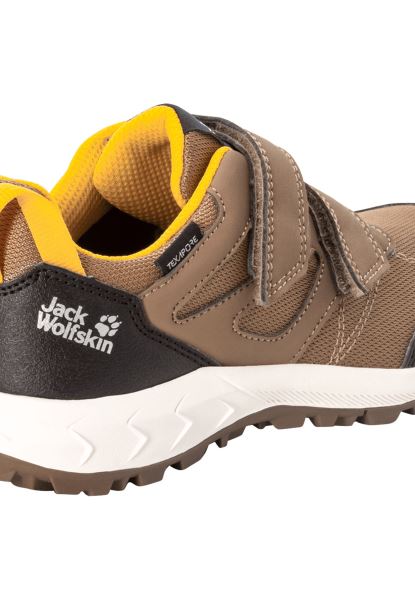 Jack Wolfskin Brown-phantom New Woodland Texapore Low Vc K