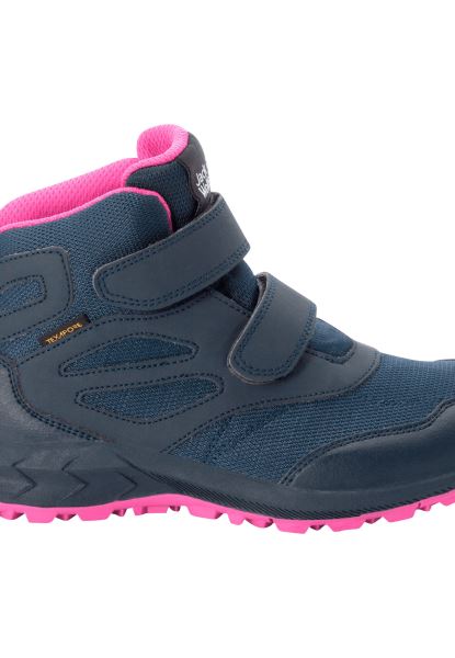 Jack Wolfskin Origine Woodland Texapore Mid Vc K Blauw-roze