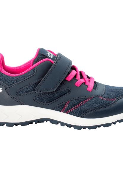 Blauw-roze Jack Wolfskin Origineel Bos Laag Vc K