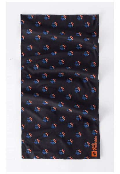 Jack Wolfskin Nachtblauw Hoofddeksel Met All-over Merkprint Kinderen