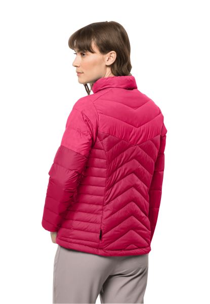 Cranberry Tundra Donsjack W Jack Wolfskin Nieuw