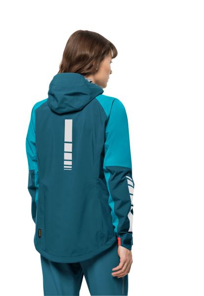 Blauwe Koraal Collectie Jack Wolfskin Morobbia 3l Jas W
