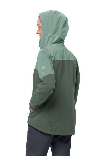 Herkomst Hedge Green Go Hike Jas Met Jack Wolfskin