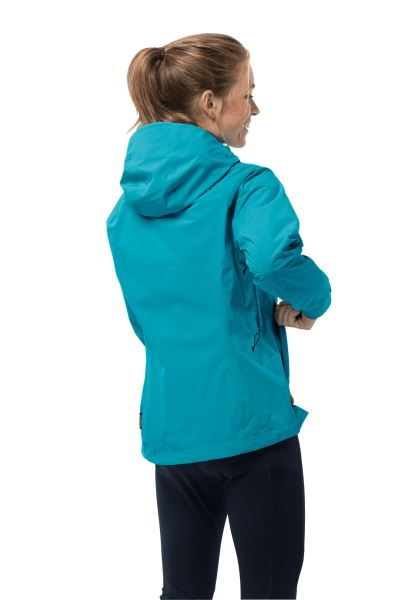 Hoogste Piek Jas Met Beste Donkere Cyaan Jack Wolfskin