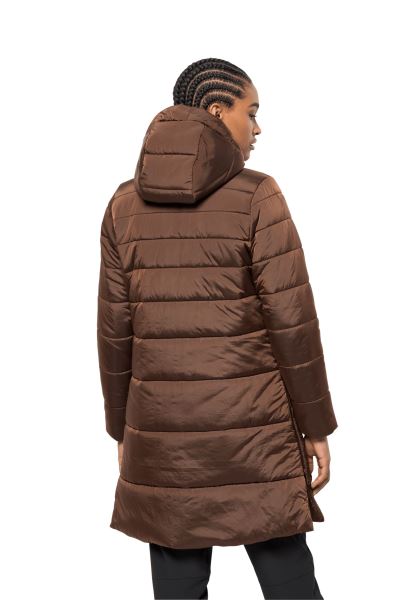 Hazelnootbruin Jack Wolfskin Best Eisbach Coat W