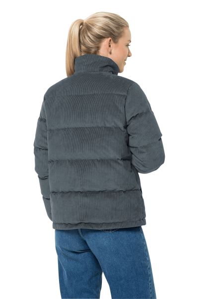 Natuur Corduroy Jack Met Leisteenblauw Jack Wolfskin Origineel