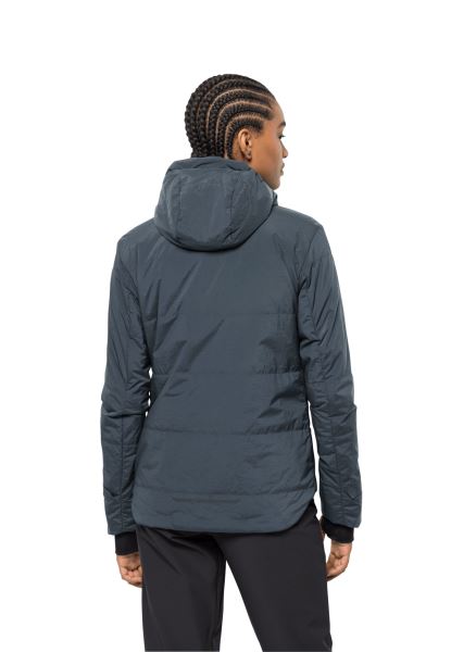 Fietsjack Voor Woon-werkverkeer Met Slate Blue Hot Jack Wolfskin