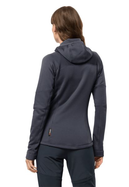 Grafiet Hirschberg Hooded Fz W Collectie Jack Wolfskin