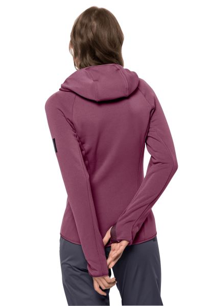Tasman Hybrid Fz W Jack Wolfskin Fashion Violet Kwarts