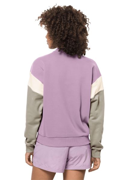 Stoffige Lavendel 365 Rebel Crew Met Beste Jack Wolfskin