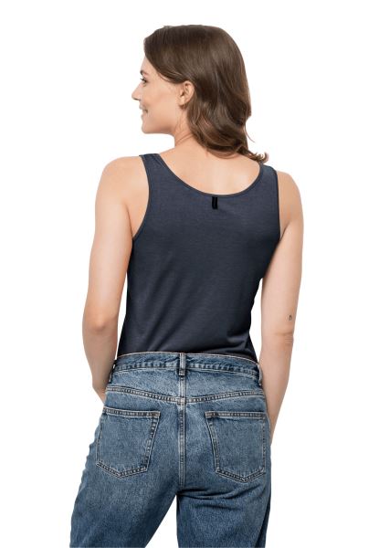 Jack Wolfskin Merken Pack & Go Tank W Nachtblauw