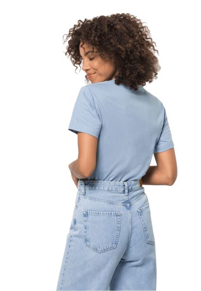 Blauwe Mist Jack Wolfskin Wilde Bloem T W Mode