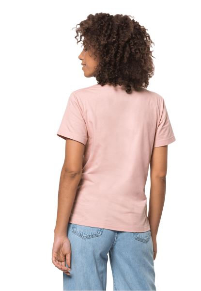 Best Light Blush Jack Wolfskin Bloemenlogo T W