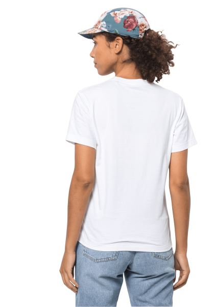 Bloemenlogo T W Jack Wolfskin White Rush-collecties