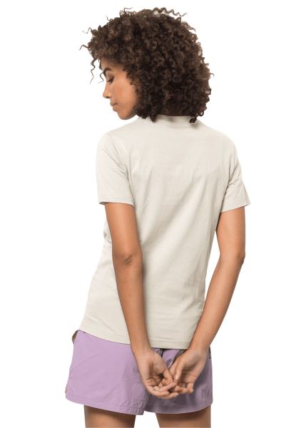 365 T W Originele Katoenen Witte Jack Wolfskin