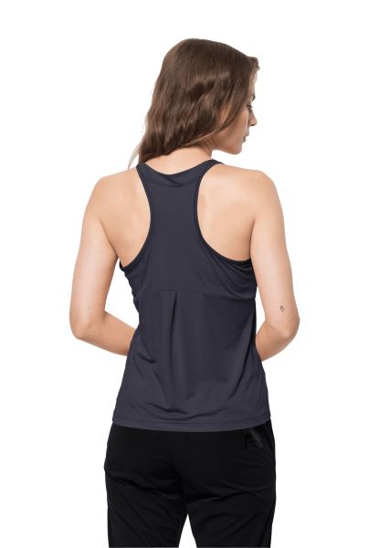 Grafiet Tasman Tank Met Nieuwe Jack Wolfskin