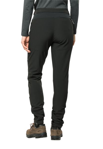 Jack Wolfskin Beste Salmaser Broek W Zwart